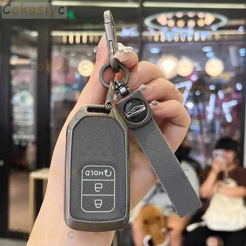 Zinc alloy Car Remote Key Case Cover For Honda CRV CR-V Fit Civic Accord HR-V HRV City Odyssey XR-V Shell Holder Protector
Zinc alloy Car Remote Key Case Cover For Honda CRV CR-V Fit Civic Accord HR-V HRV City Odyssey XR-V Shell Holder Protector