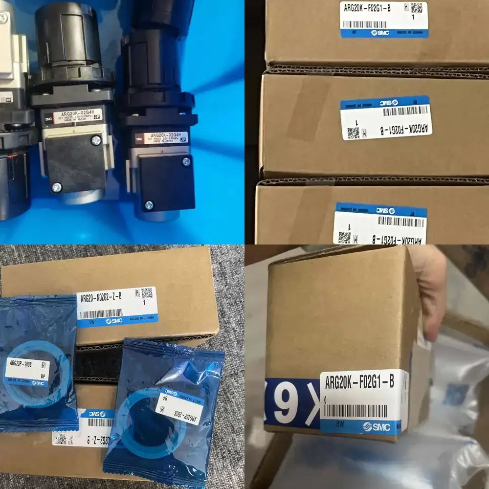 SMC Original Synchronous Product ARG20K-02BG1 Pneumatic Parts a Genuine Regulator with Built-In Pressure Gauge Backflow
SMC Original Synchronous Product ARG20K-02BG1 Pneumatic Parts a Genuine Regulator with Built-In Pressure Gauge Backflow