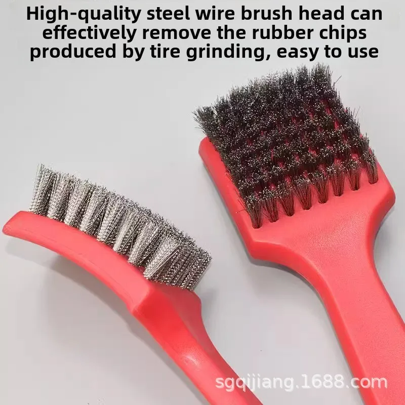 Car Tire Repair Tool Wire Brush, Cleaning Brush Tire Repair Tool Tire Repair Polishing and Cleaning
Car Tire Repair Tool Wire Brush, Cleaning Brush Tire Repair Tool Tire Repair Polishing and Cleaning