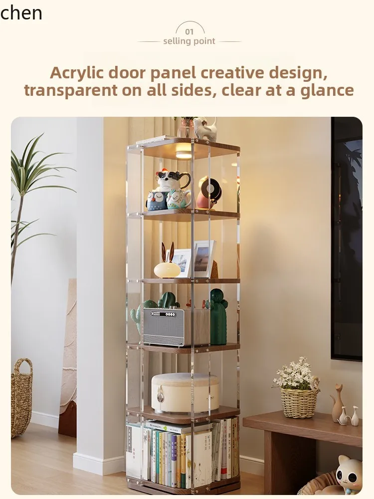 LXC Rotary Bookshelf 360 Degree Home Display Cabinet Solid Wood Floor Shelf Corner Bookcase
LXC Rotary Bookshelf 360 Degree Home Display Cabinet Solid Wood Floor Shelf Corner Bookcase