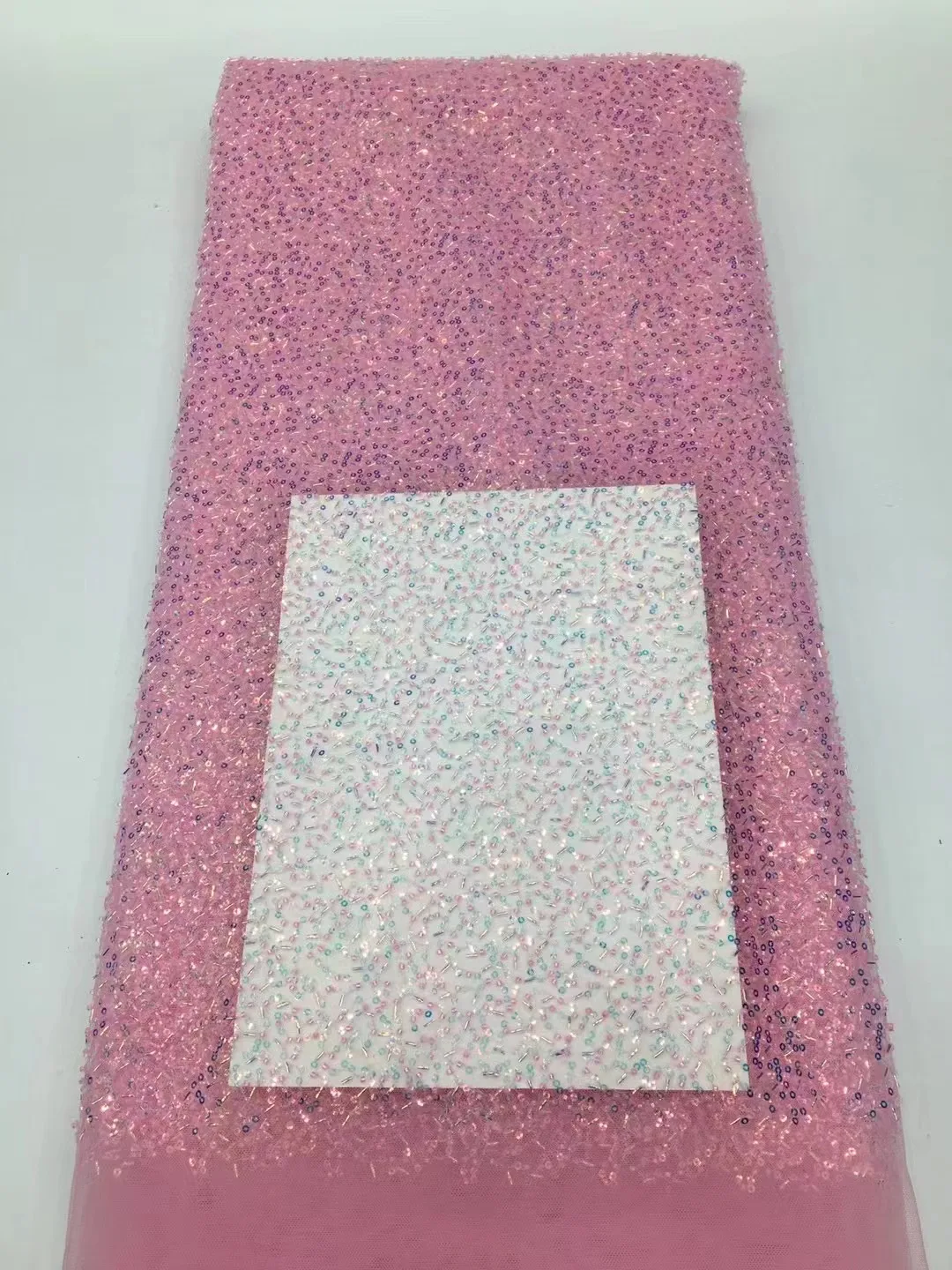 Luxury Beaded Embroidery African Lace Fabric 2023 High Quality Latest Nigerian Sequined Tulle Fabric For French Party Dress Sew
Luxury Beaded Embroidery African Lace Fabric 2023 High Quality Latest Nigerian Sequined Tulle Fabric For French Party Dress Sew
