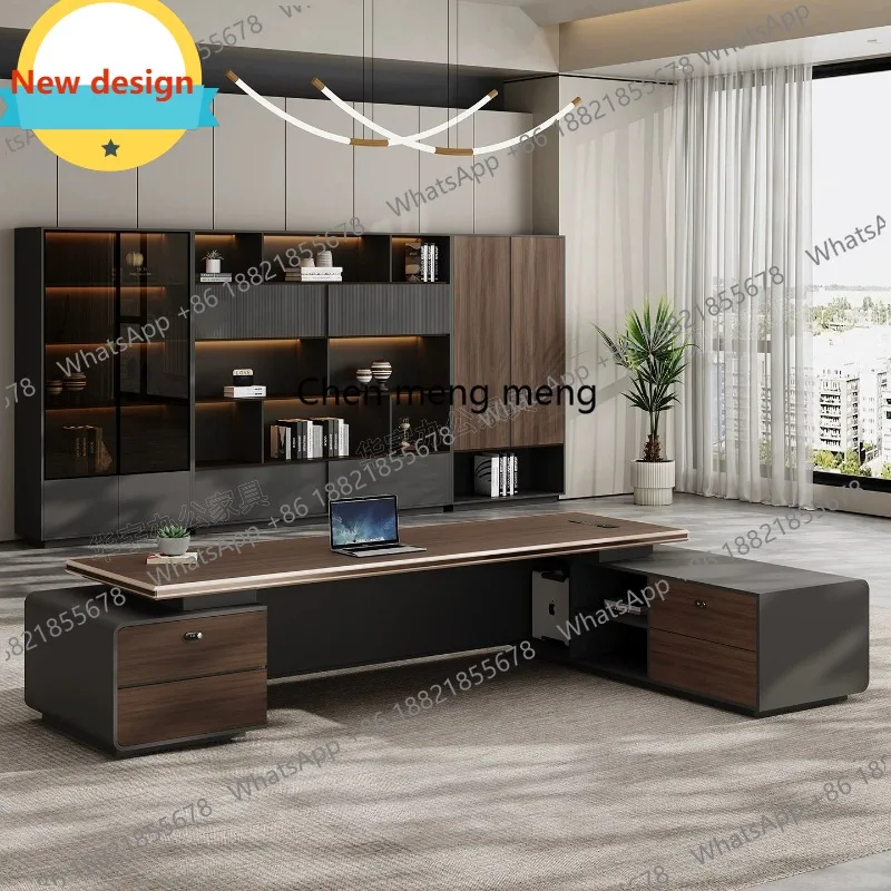 D80 2026 New Boss Desk Light Luxury General Manager High-end Chairperson's Office Large Class Desk
D80 2026 New Boss Desk Light Luxury General Manager High-end Chairperson's Office Large Class Desk