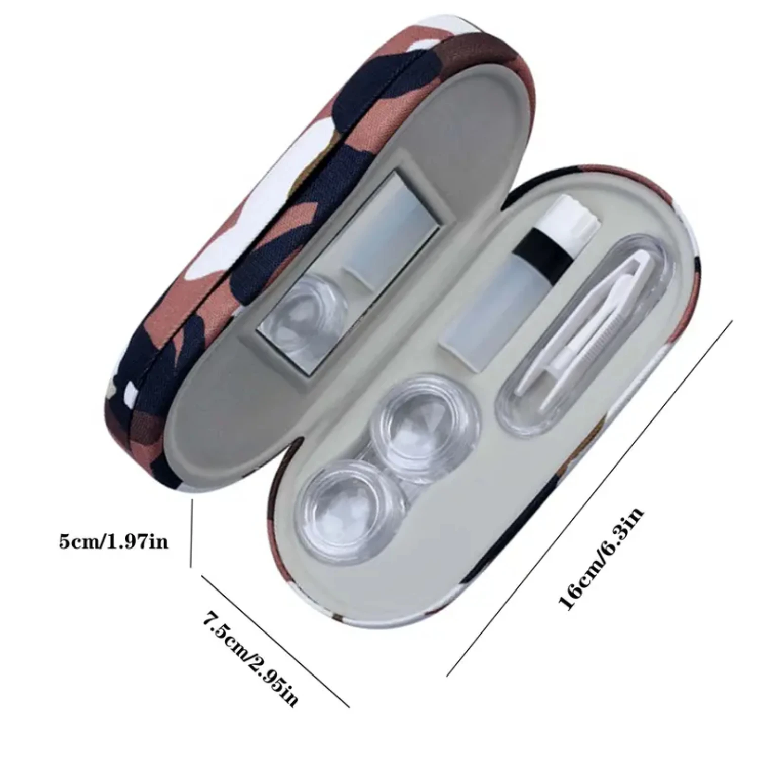 Versatile, Stylish and Durable Double-Layer Glasses Case - Portable Pressure-Resistant Creative Storage Box for Myopia and Conta
Versatile, Stylish and Durable Double-Layer Glasses Case - Portable Pressure-Resistant Creative Storage Box for Myopia and Conta