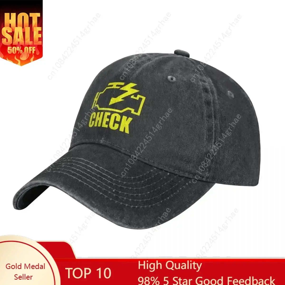 Check Engine Baseball Cap Light Mechanic Vintage Man Washed Hip Hop Hats Hot Sale Print Fishing Baseball Caps Gift Idea
Check Engine Baseball Cap Light Mechanic Vintage Man Washed Hip Hop Hats Hot Sale Print Fishing Baseball Caps Gift Idea