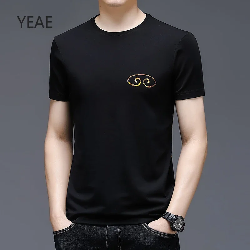 High-quality Chinese Style Trend Printed Dasheng Return Men's T-shirt Summer 2025 Loose Casual Breathable Short-sleeved Top
High-quality Chinese Style Trend Printed Dasheng Return Men's T-shirt Summer 2025 Loose Casual Breathable Short-sleeved Top