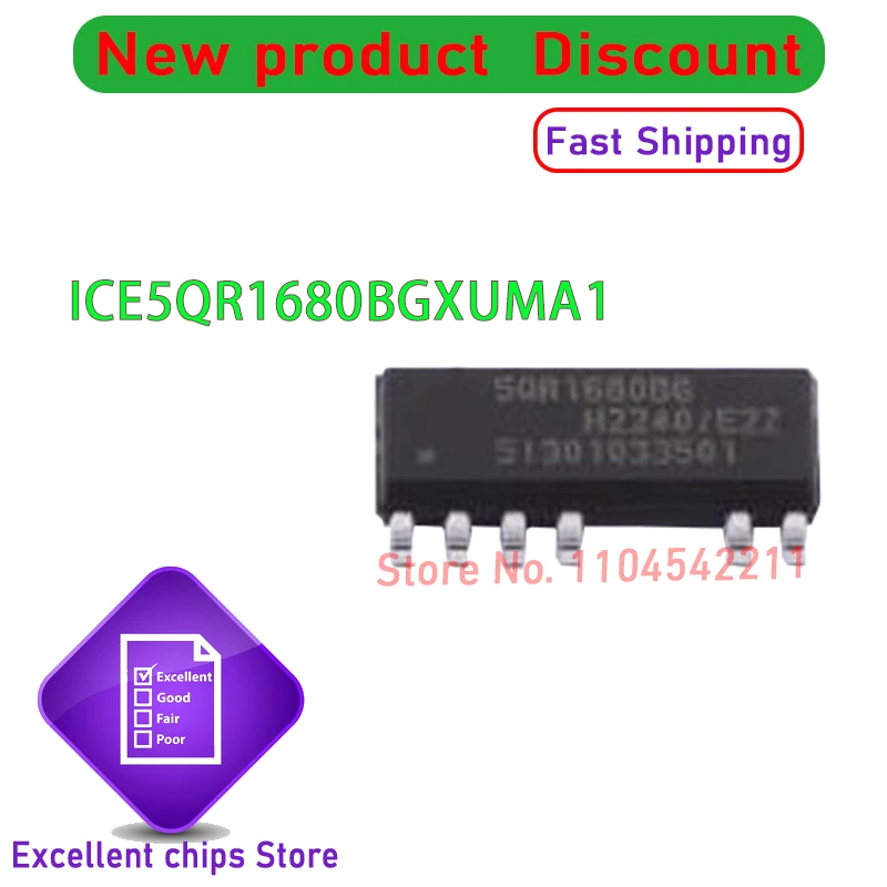 1 ~ 30 шт. 100% новый оригинальный ICE5QR1680BGXUMA1 ICE5QR1680BG 5QR1680BG Упаковка: SOP12 AC-DC автономный преобразователь чип
1 ~ 30 шт. 100% новый оригинальный ICE5QR1680BGXUMA1 ICE5QR1680BG 5QR1680BG Упаковка: SOP12 AC-DC автономный преобразователь чип