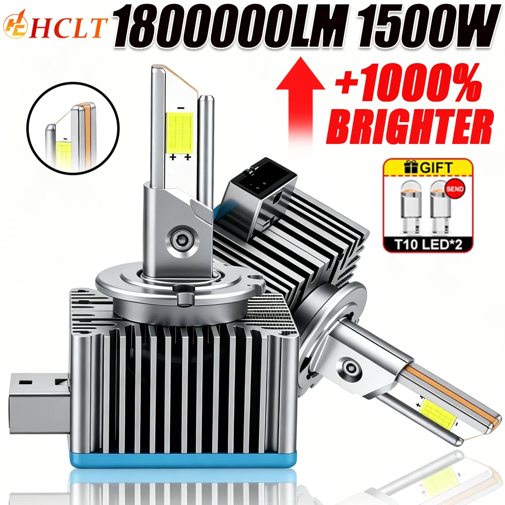 D3S LED CANBUS Bulbs 1800000LM Super Bright Xenon D1S D2S D4S D1R D3R D2R D4R D8S UPGRADE Led Lights for Car 6000K HID Headlight
D3S LED CANBUS Bulbs 1800000LM Super Bright Xenon D1S D2S D4S D1R D3R D2R D4R D8S UPGRADE Led Lights for Car 6000K HID Headlight