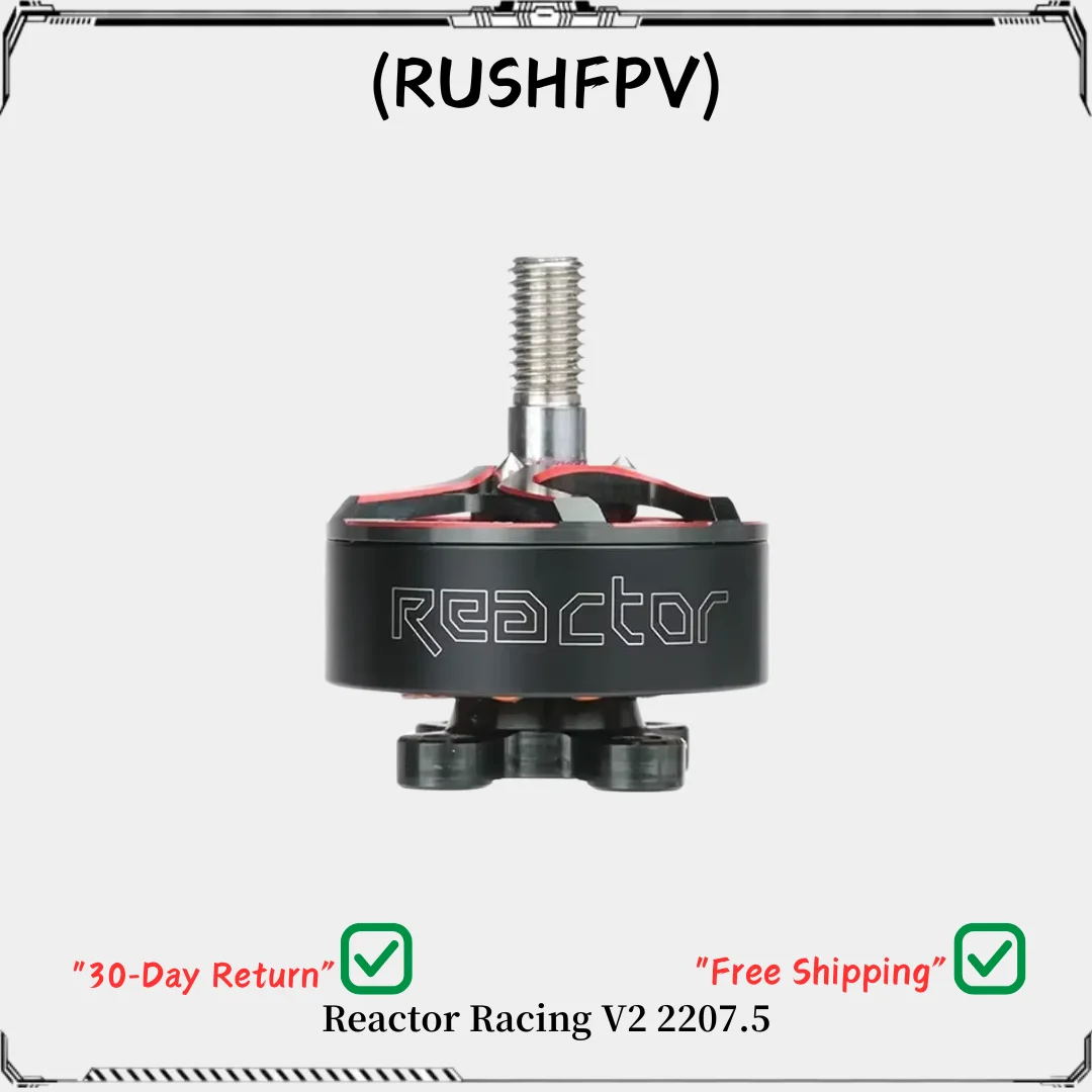 Реактор RushFPV Racing V2 22075, двигатель 1930 кВ, 2030 кВ для FPV, гоночный квадрокоптер для фристайла, высокоскоростное соревнование
Реактор RushFPV Racing V2 22075, двигатель 1930 кВ, 2030 кВ для FPV, гоночный квадрокоптер для фристайла, высокоскоростное соревнование