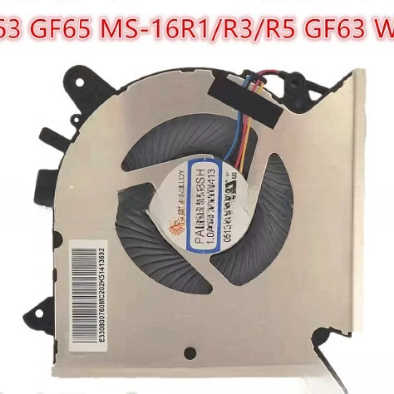 Для MSI GF63 GF65 MS-16R1/R3/R5 WF65 Вентилятор охлаждения процессора LLL
Для MSI GF63 GF65 MS-16R1/R3/R5 WF65 Вентилятор охлаждения процессора LLL
