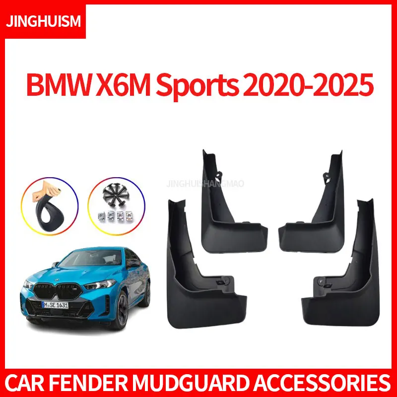 Mudguards FOR BMW X6M G60 Sports 2020-2025 Automotive for Fender Mudguard Vehicle Exterior Decor ABS Protective Accessories
Mudguards FOR BMW X6M G60 Sports 2020-2025 Automotive for Fender Mudguard Vehicle Exterior Decor ABS Protective Accessories