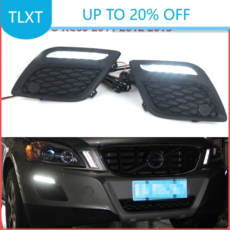 1 Pair LED Daylight Driving Running Lights Daylight cover light 12v fog lamp For Volvo XC60 2011 2012 2013 Auto Parts
1 Pair LED Daylight Driving Running Lights Daylight cover light 12v fog lamp For Volvo XC60 2011 2012 2013 Auto Parts