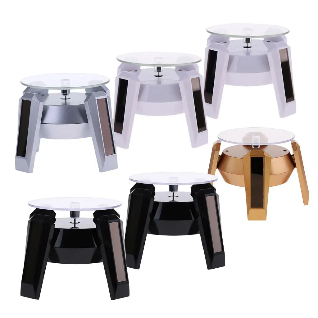 360 Rotating Display Stand LED Turntable Jewelry Watch Plastic Display Base Rotating Stand for Store Showcase Advertising
360 Rotating Display Stand LED Turntable Jewelry Watch Plastic Display Base Rotating Stand for Store Showcase Advertising