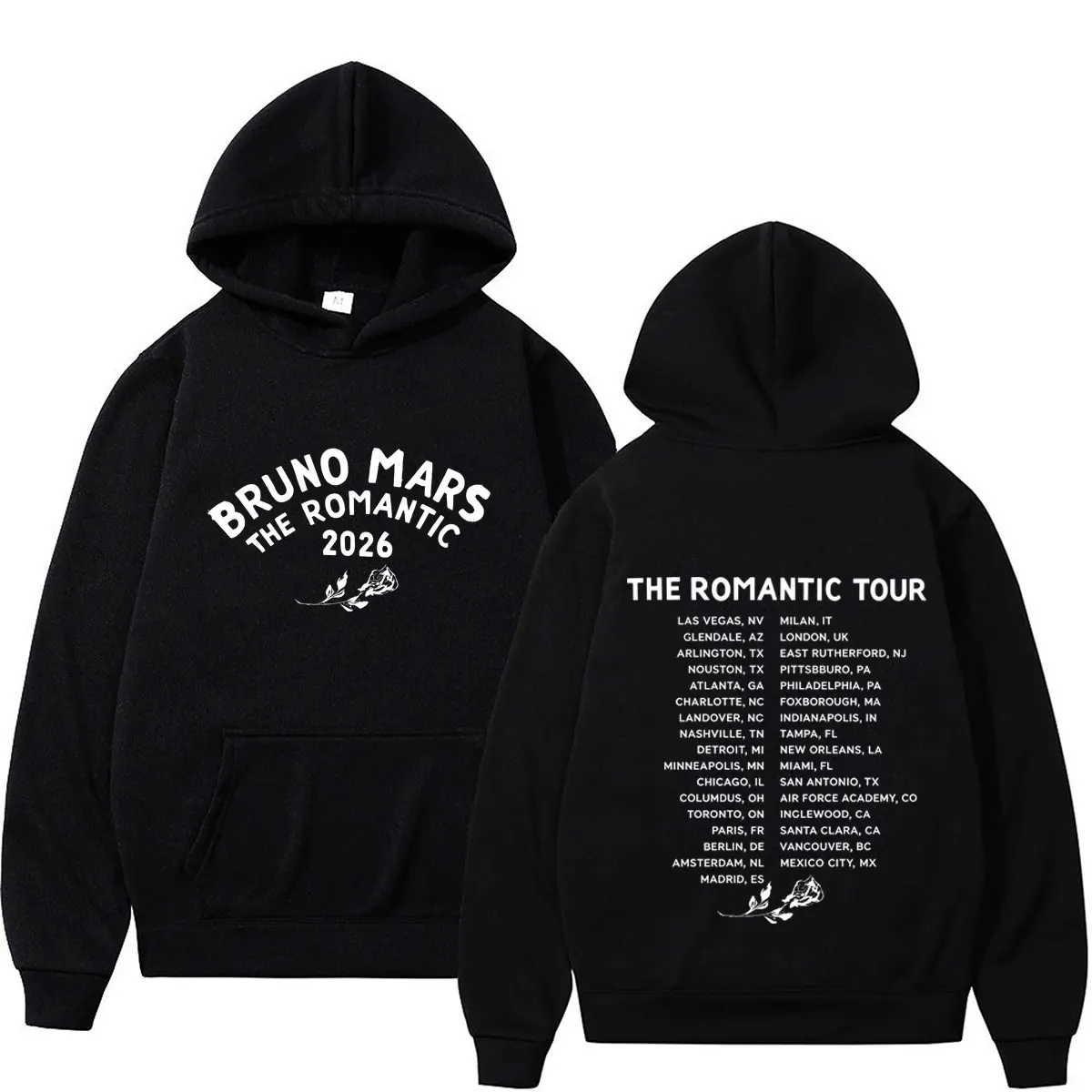 Bruno Mars The Romantic Tour 2026 Print Hoodie Man Woman Fashion Pullover Long Sleeves Loose Casual Hip-hop Harajuku Sweatshirts
Bruno Mars The Romantic Tour 2026 Print Hoodie Man Woman Fashion Pullover Long Sleeves Loose Casual Hip-hop Harajuku Sweatshirts