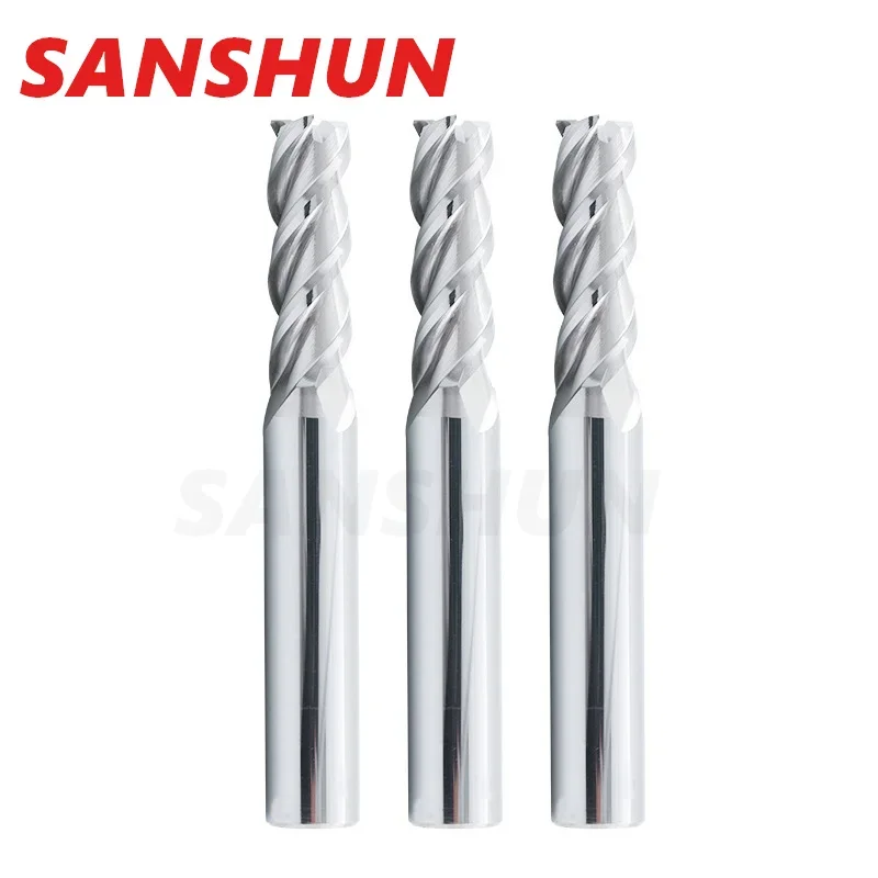 HRC55 3 flute aluminum milling cutter, tungsten steel milling cutter, aluminum special hard alloy CNC cutting tool, aluminum all
HRC55 3 flute aluminum milling cutter, tungsten steel milling cutter, aluminum special hard alloy CNC cutting tool, aluminum all