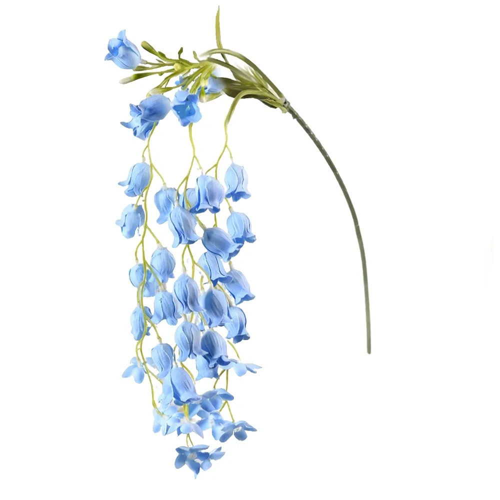 108CM Artificial Wisteria Flowers Green Color Hanging Design Silk Wisteria Vine Ceiling Decoration Silk Material
108CM Artificial Wisteria Flowers Green Color Hanging Design Silk Wisteria Vine Ceiling Decoration Silk Material