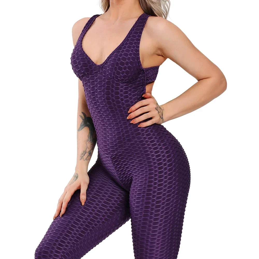 Women Halter Yoga Set Black Activewear Sexy Bandage Sleeveless Jumpsuit Skinny Rompers Solid Elastic Bodycon Fitness Sport Suits
Women Halter Yoga Set Black Activewear Sexy Bandage Sleeveless Jumpsuit Skinny Rompers Solid Elastic Bodycon Fitness Sport Suits
