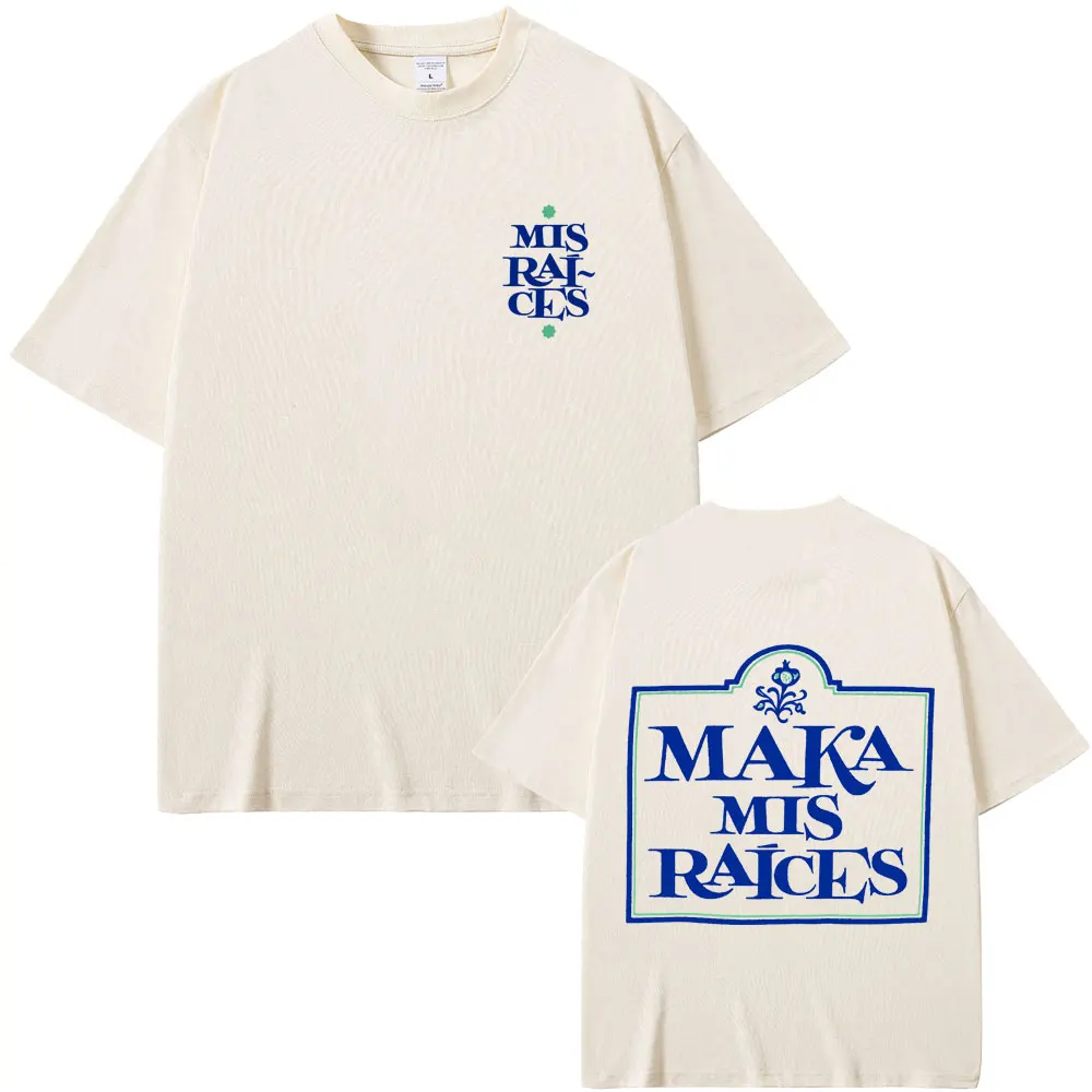 Hot Sale Rapper Maka Mis Raíces Tour T-shirt Men Women Casual Gothic Vintage Tshirt Men's Hip Hop Oversized T Shirts Streetwear
Hot Sale Rapper Maka Mis Raíces Tour T-shirt Men Women Casual Gothic Vintage Tshirt Men's Hip Hop Oversized T Shirts Streetwear