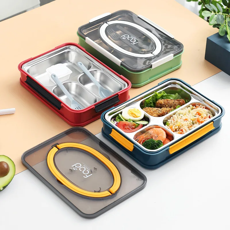 304 Stainless Steel Lunch Box Free Tableware Lunch Box Student Adult Split Portable Portable Multifunctional Lunch Box
304 Stainless Steel Lunch Box Free Tableware Lunch Box Student Adult Split Portable Portable Multifunctional Lunch Box