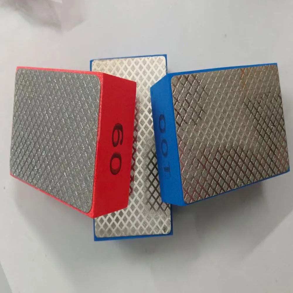 Durable Diamond Hand Sanding Block Abrasive Grinding Pad 90x60x30mm for Metal Glass Tile Ceramic Polishing
Durable Diamond Hand Sanding Block Abrasive Grinding Pad 90x60x30mm for Metal Glass Tile Ceramic Polishing
