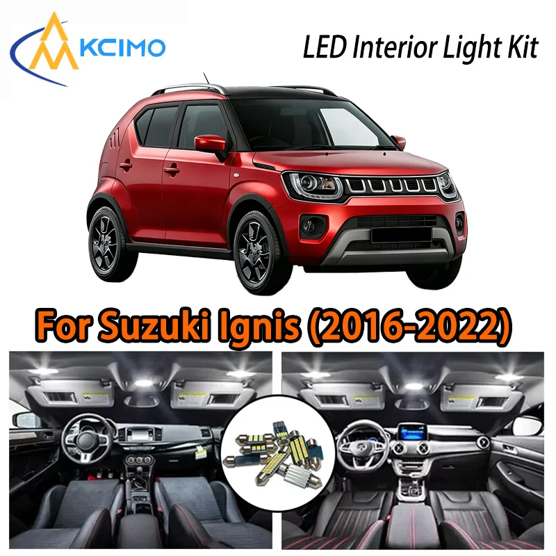 KCIMO For Suzuki Ignis (2016-2022) Premium LED Interior Kit - 2 Colors , Quick Installation, Long-Lasting
KCIMO For Suzuki Ignis (2016-2022) Premium LED Interior Kit - 2 Colors , Quick Installation, Long-Lasting
