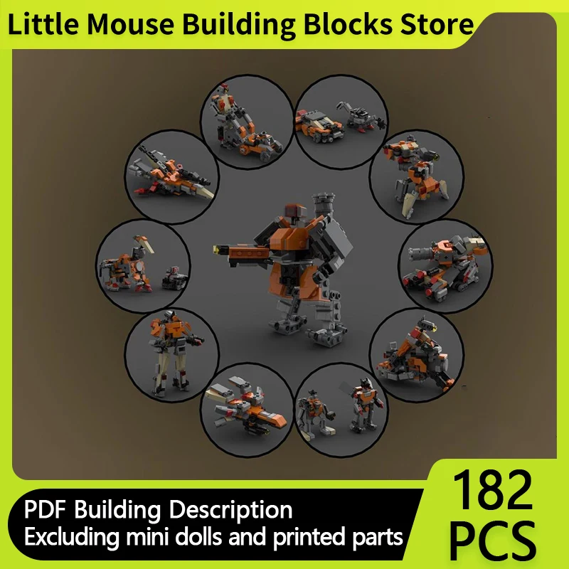 Popular Movie Model MOC Building Bricks Mech Robot Omnic Modular Technology Gifts Children Toys Suit Holiday Assemble
Popular Movie Model MOC Building Bricks Mech Robot Omnic Modular Technology Gifts Children Toys Suit Holiday Assemble