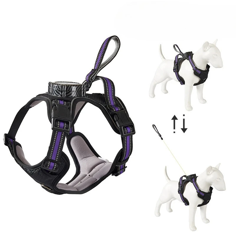 New explosion-proof retractable traction dog with pet chest strap integrated wearing automatic traction rope pet vest
New explosion-proof retractable traction dog with pet chest strap integrated wearing automatic traction rope pet vest