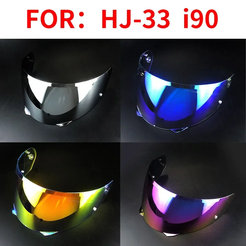 HJ-33 Motorcycle Full Face Helmet Visor Lens Case for HJC I90 Anti-UV Dustproof Lens Accessories Visor 9 Color Available
HJ-33 Motorcycle Full Face Helmet Visor Lens Case for HJC I90 Anti-UV Dustproof Lens Accessories Visor 9 Color Available