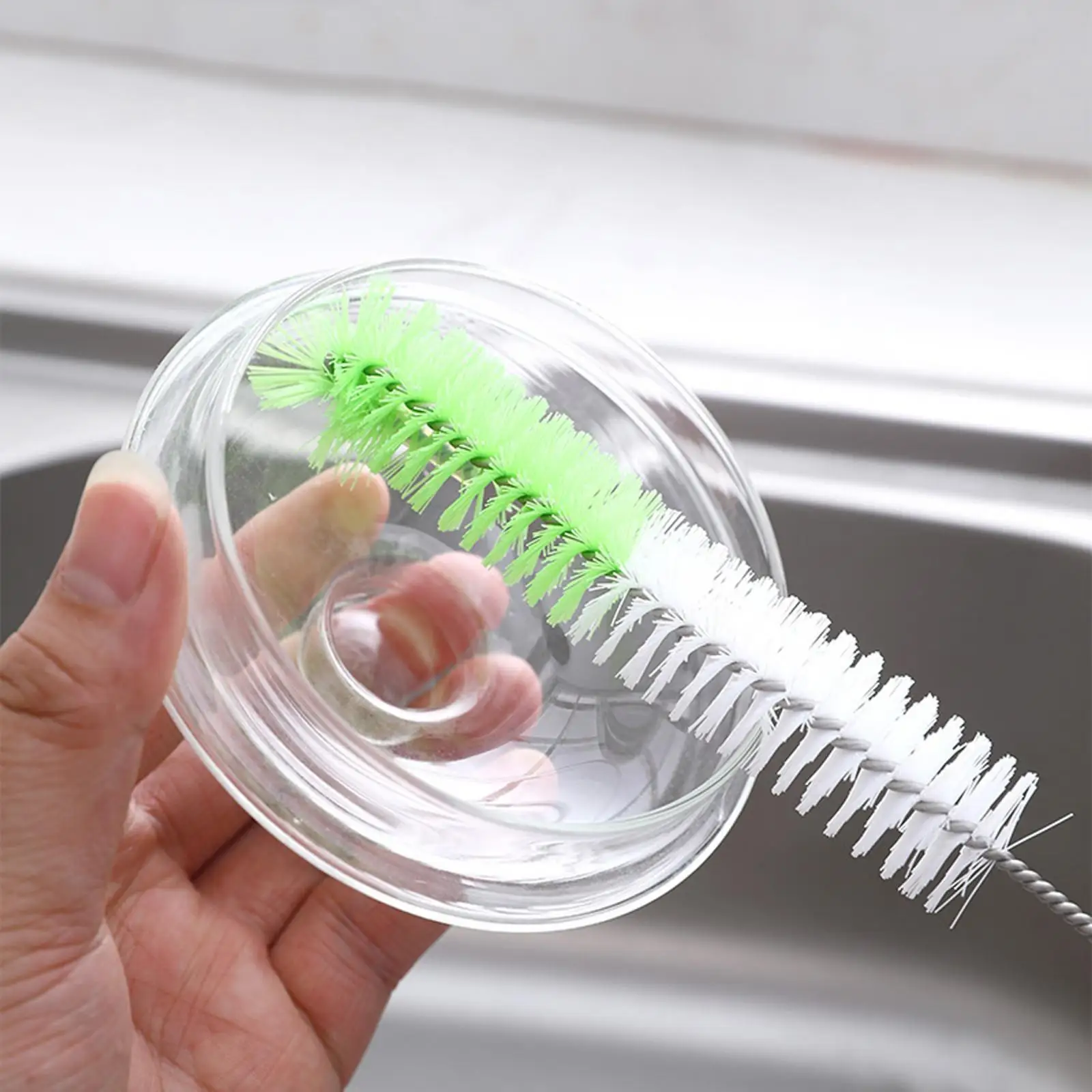 Cleaning Brush Set for Bottles Durable Plastic Long Handle Cup Scrubber Multipurpose Bottle Washing Tool
Cleaning Brush Set for Bottles Durable Plastic Long Handle Cup Scrubber Multipurpose Bottle Washing Tool