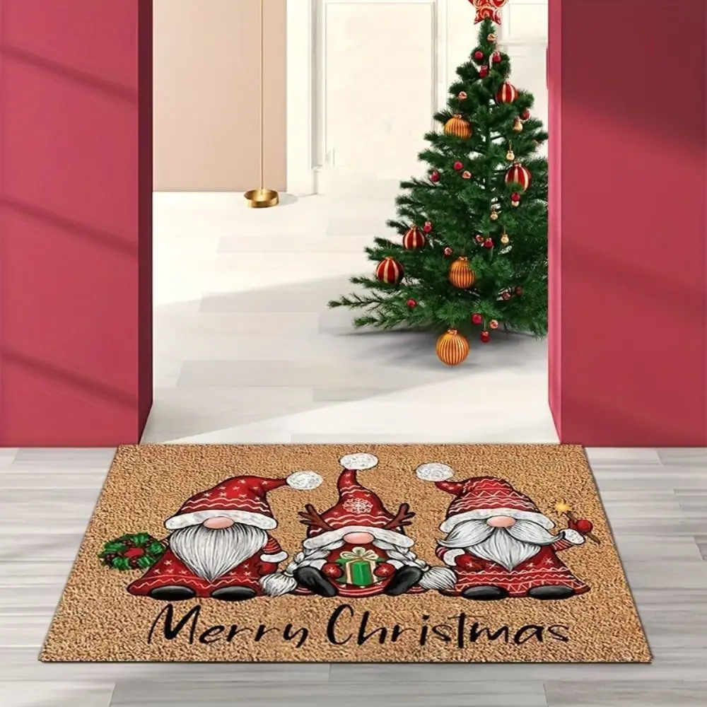 2025 New Year 40x60cm Christmas Floor Mat Square Anti Slip Entrance Doormat Quick Drying Bath Rug Party Decor
2025 New Year 40x60cm Christmas Floor Mat Square Anti Slip Entrance Doormat Quick Drying Bath Rug Party Decor