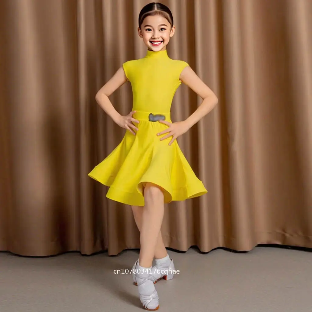 New childrens Latin dance competition costume for boys and girlsProfessional national standardtraining performance for children.
New childrens Latin dance competition costume for boys and girlsProfessional national standardtraining performance for children.
