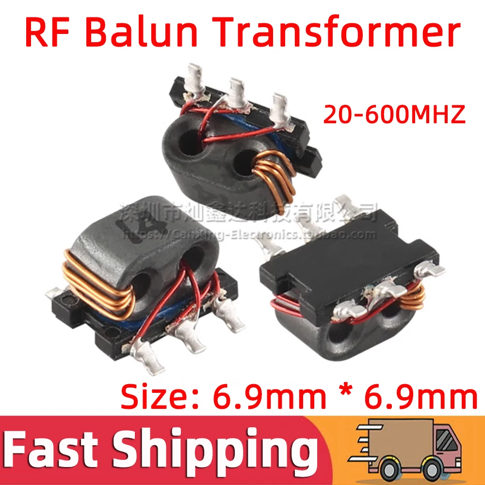 5pcs SMD B5F RF Signal Balun Transformer Frequency 20MHz-600MHz Unbalanced Balanced Isolated Isolation Distributor 458DS-1014
5pcs SMD B5F RF Signal Balun Transformer Frequency 20MHz-600MHz Unbalanced Balanced Isolated Isolation Distributor 458DS-1014