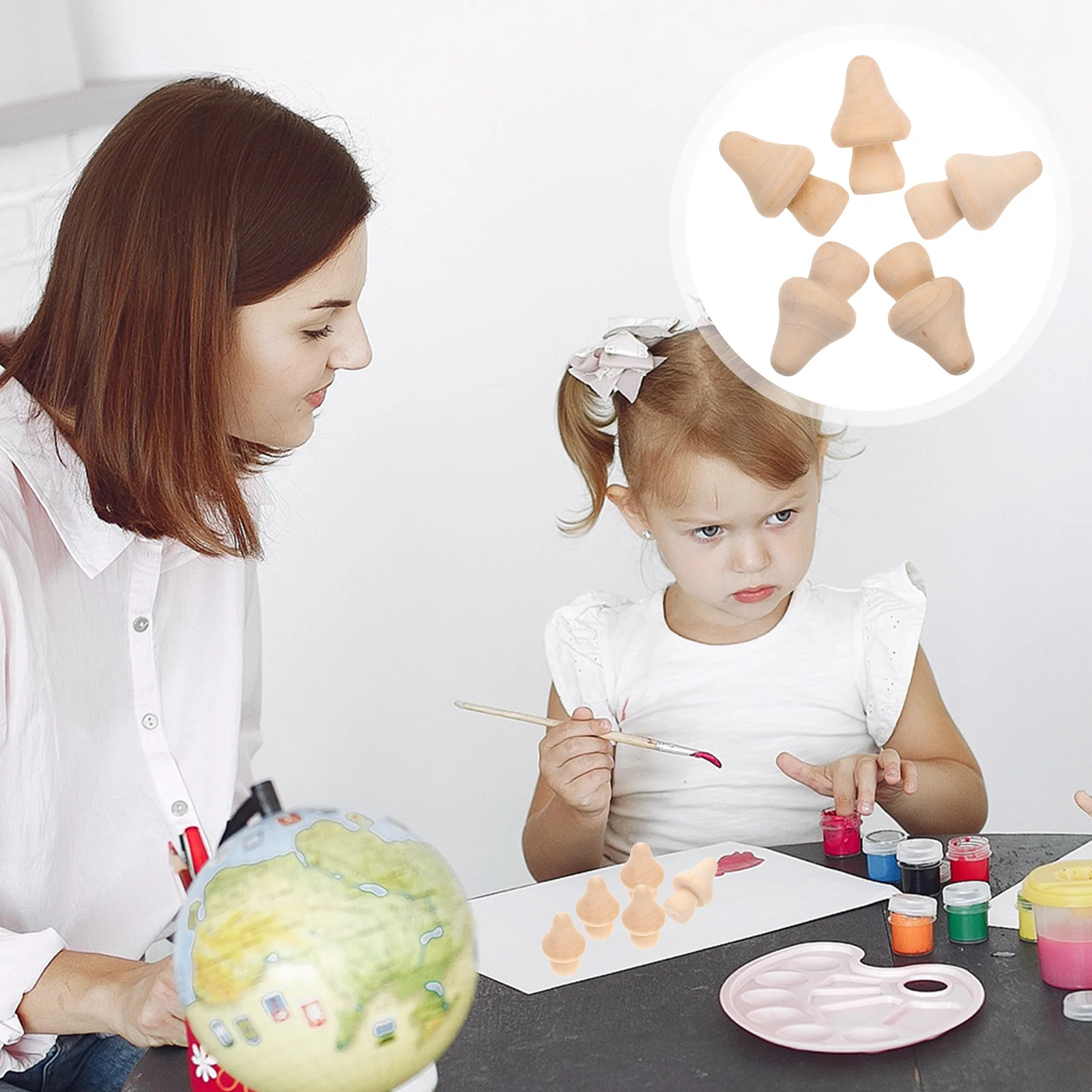 10Pcs DIY Wooden Mushroom Modeling Unfinished Props for Home Desktop Adornments Graffiti Unfinished Mushroom Models
10Pcs DIY Wooden Mushroom Modeling Unfinished Props for Home Desktop Adornments Graffiti Unfinished Mushroom Models