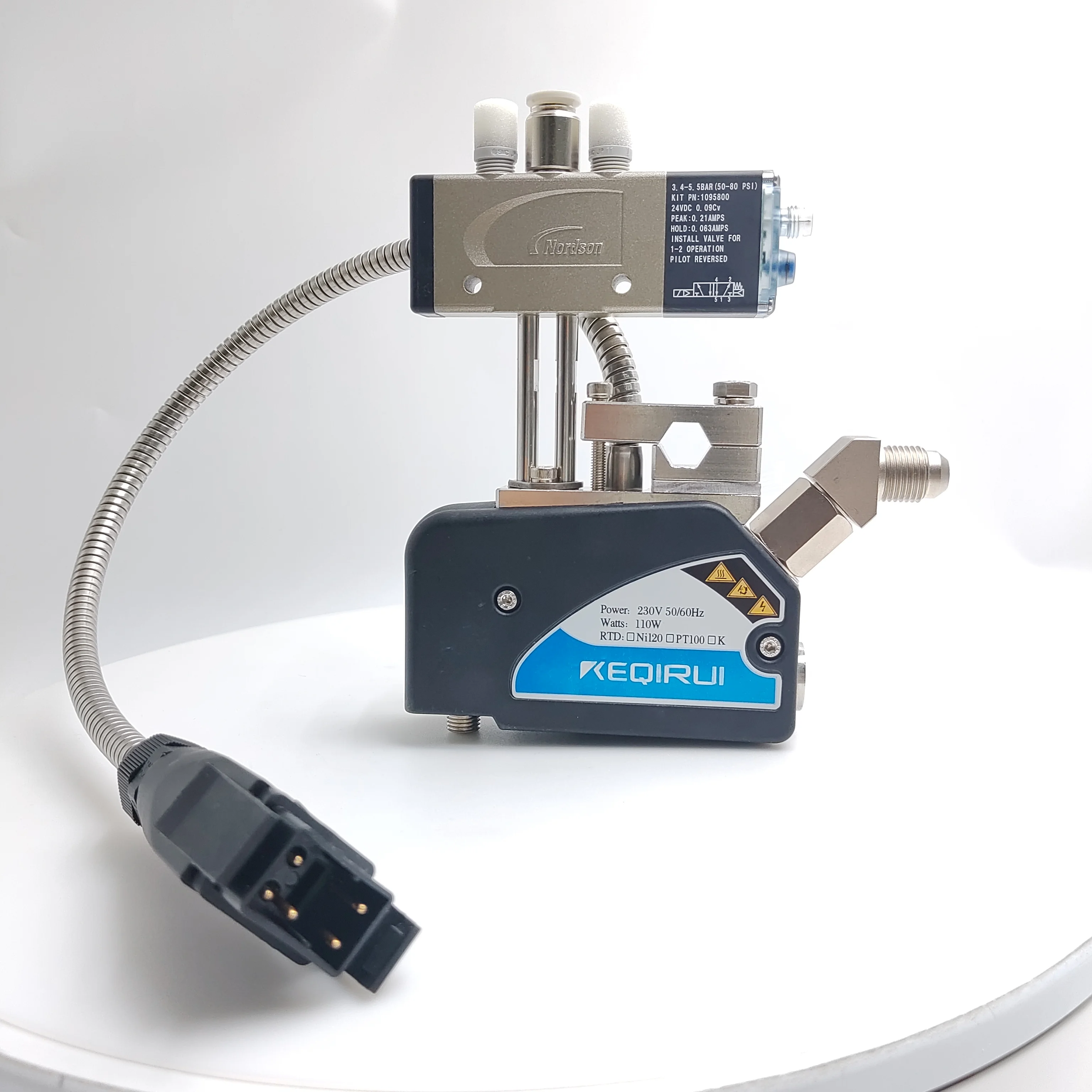 Compact Pneumatic Hot Melt Glue Gun MiniBlue II Industrial Grade Stainless Steel 1-Year Warranty Precision Controlled
Compact Pneumatic Hot Melt Glue Gun MiniBlue II Industrial Grade Stainless Steel 1-Year Warranty Precision Controlled