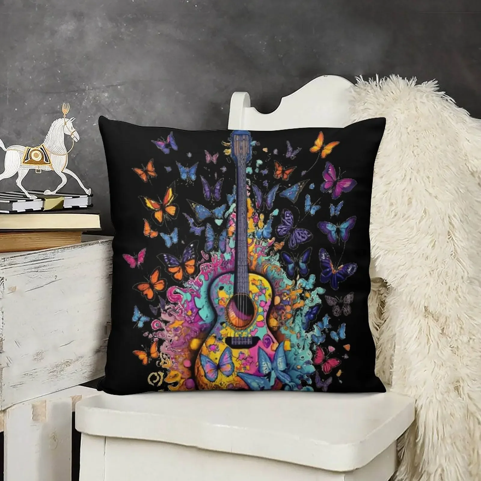 acoustic guitar with butterflies art Throw Pillow Sofa Cushions Covers Room decorating items Custom Cushion pillow
acoustic guitar with butterflies art Throw Pillow Sofa Cushions Covers Room decorating items Custom Cushion pillow