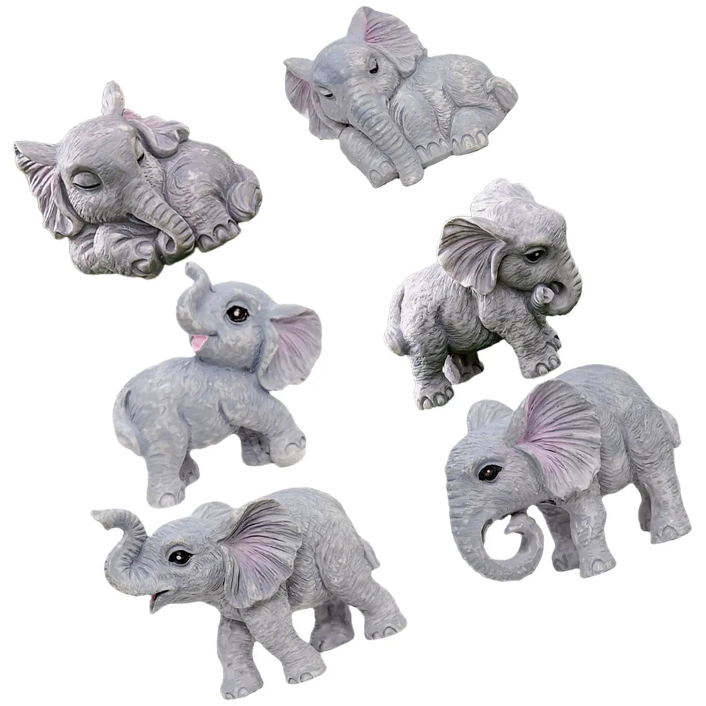 6 Pcs Figurines Resin Courtyard Animal Figure Durable Cartoon Desktop Garden Decor Micro Landscape Supplies Animal Statue
6 Pcs Figurines Resin Courtyard Animal Figure Durable Cartoon Desktop Garden Decor Micro Landscape Supplies Animal Statue