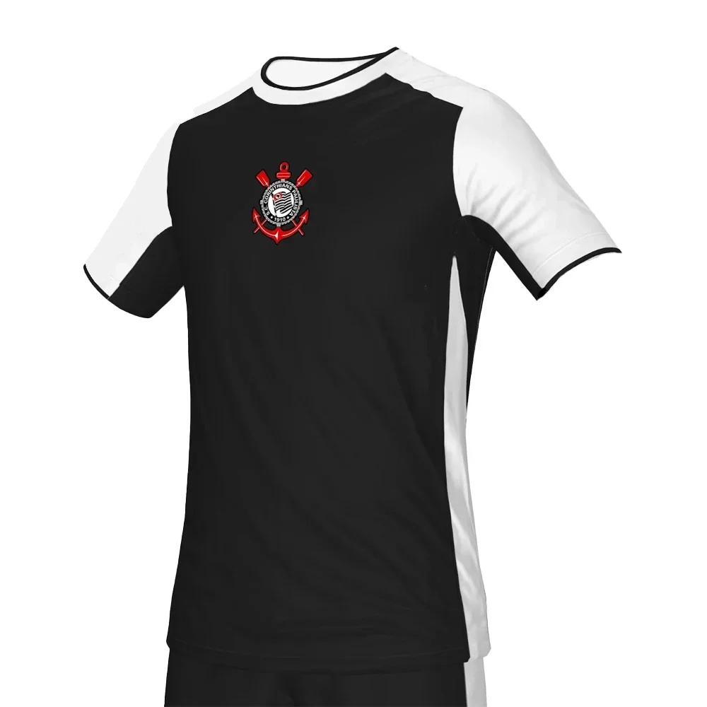 Новинка 2025, мужская футбольная рубашка Corinthians Paulista Away с коротким рукавом, молодежная детская футбольная тренировочная форма большого размера, Джерси унисекс
Новинка 2025, мужская футбольная рубашка Corinthians Paulista Away с коротким рукавом, молодежная детская футбольная тренировочная форма большого размера, Джерси унисекс