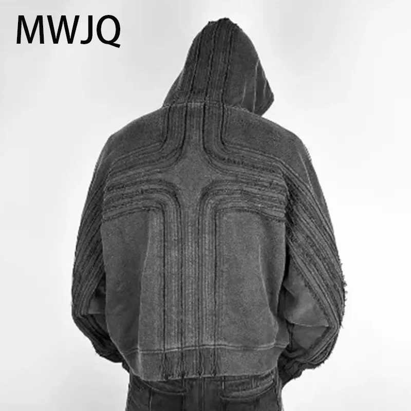 MWJQ High Street Vintage Heavy Cotton Wear Sweatershirt Male Hiphop Autumn Winter Zipper Fashion Loose Couple Hooded Tops 010203
MWJQ High Street Vintage Heavy Cotton Wear Sweatershirt Male Hiphop Autumn Winter Zipper Fashion Loose Couple Hooded Tops 010203