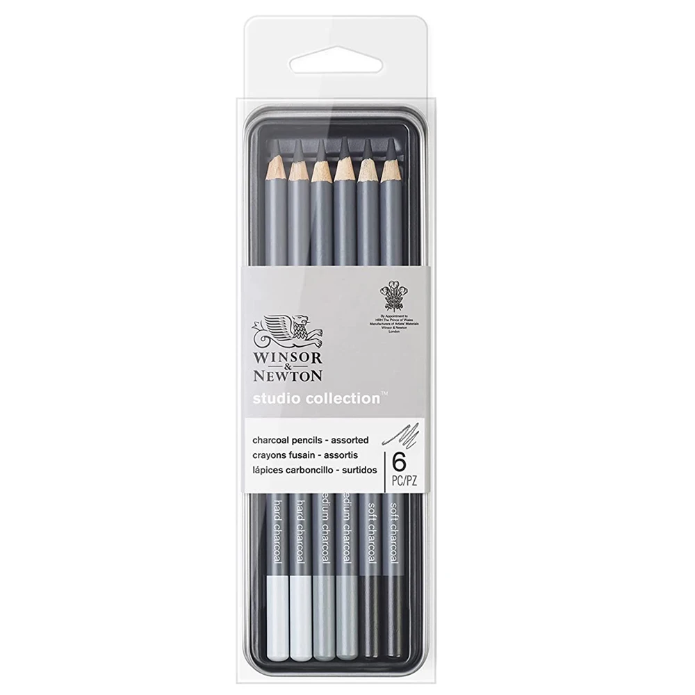Winsor & Newton Studio коллекция древесных карандашей 6 шт/комплект
Winsor & Newton Studio коллекция древесных карандашей 6 шт/комплект