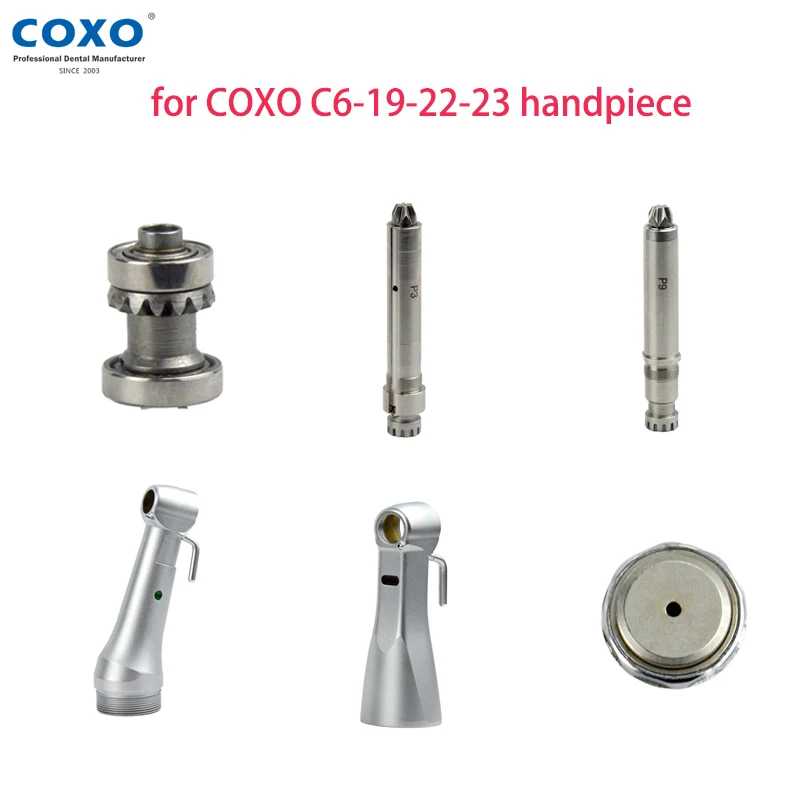 For COXO C6-19/C6-22/C6-23 Handpiece Drive Shaft /rotor/Rear Cover dental handpiece Accessories
For COXO C6-19/C6-22/C6-23 Handpiece Drive Shaft /rotor/Rear Cover dental handpiece Accessories