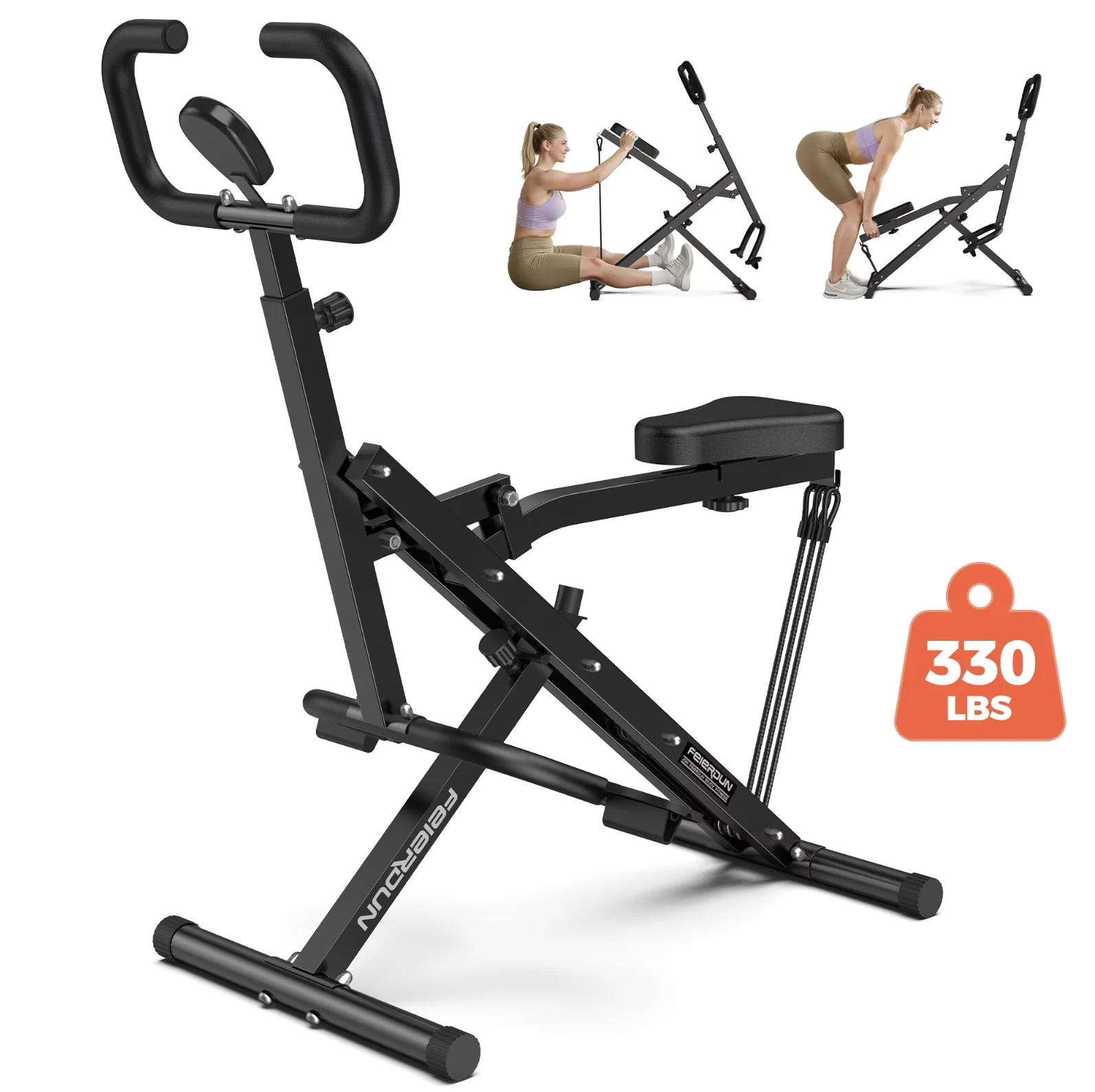 Squat Assist Trainer, 330lbs Foldable with Adjustable 4 Resistance Bands (Black/Red Color)
Squat Assist Trainer, 330lbs Foldable with Adjustable 4 Resistance Bands (Black/Red Color)