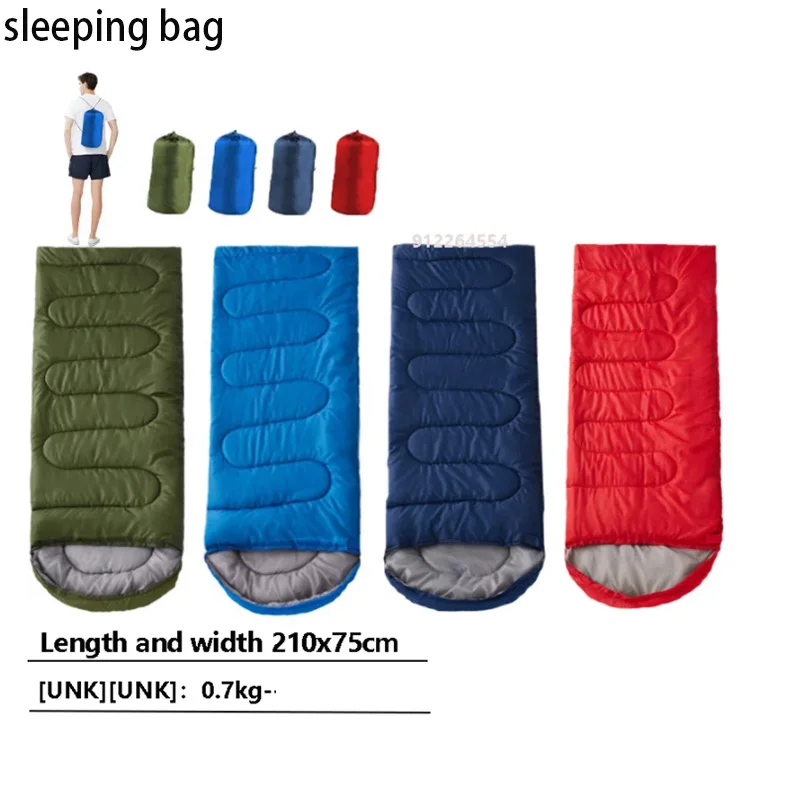 Saco de dormir ligero e impermeable, saco de dormir al aire libre para acampar ultraligero de algodón, Invierno
Saco de dormir ligero e impermeable, saco de dormir al aire libre para acampar ultraligero de algodón, Invierno