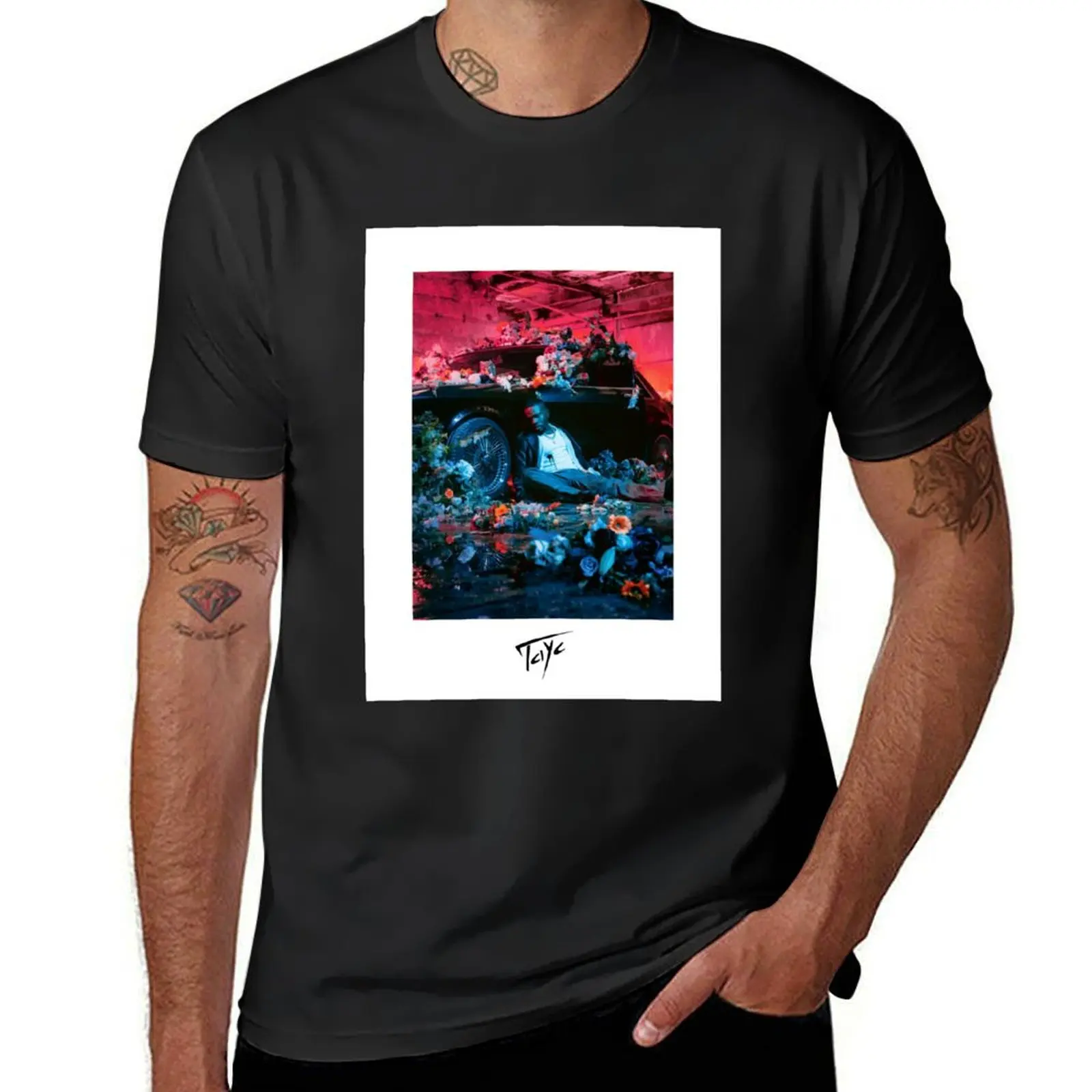Tayc - Portrait album cover T-Shirt anime boys animal print kawaii clothes oversized t shirts for men
Tayc - Portrait album cover T-Shirt anime boys animal print kawaii clothes oversized t shirts for men