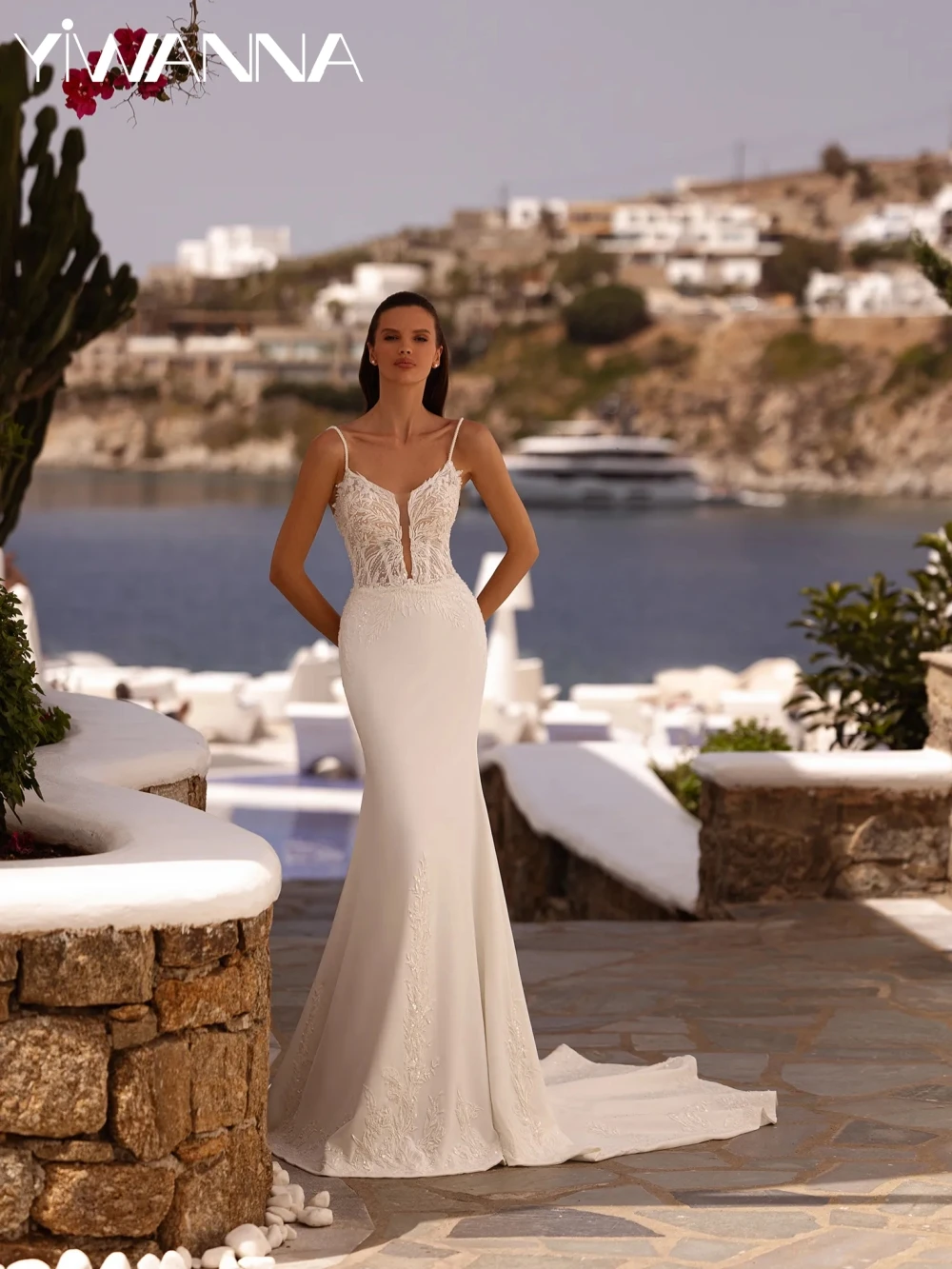 2026 New Beaded Satin Mermaid Long Wedding Dress Dreamy Sexy Spaghetti Straps Bridal Gown Customized Elegant Dresses For Bride
2026 New Beaded Satin Mermaid Long Wedding Dress Dreamy Sexy Spaghetti Straps Bridal Gown Customized Elegant Dresses For Bride