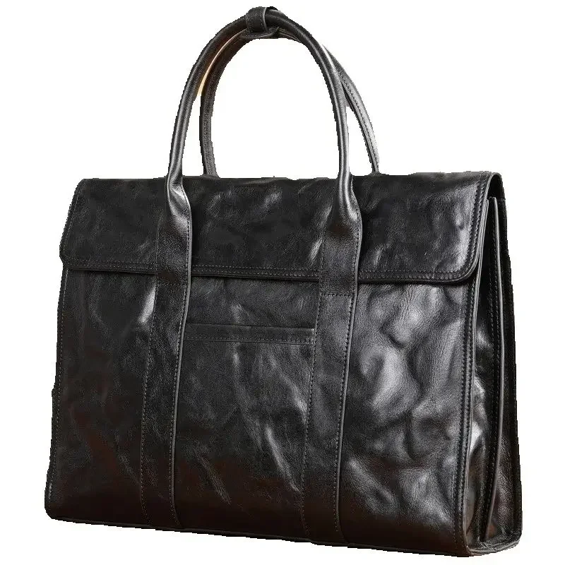 Men’s Briefcase, Leather Handbag for Men – A Large-capacity, Leather Briefcase Suitable for Men To Carry Around. Laptop Bag
Men’s Briefcase, Leather Handbag for Men – A Large-capacity, Leather Briefcase Suitable for Men To Carry Around. Laptop Bag