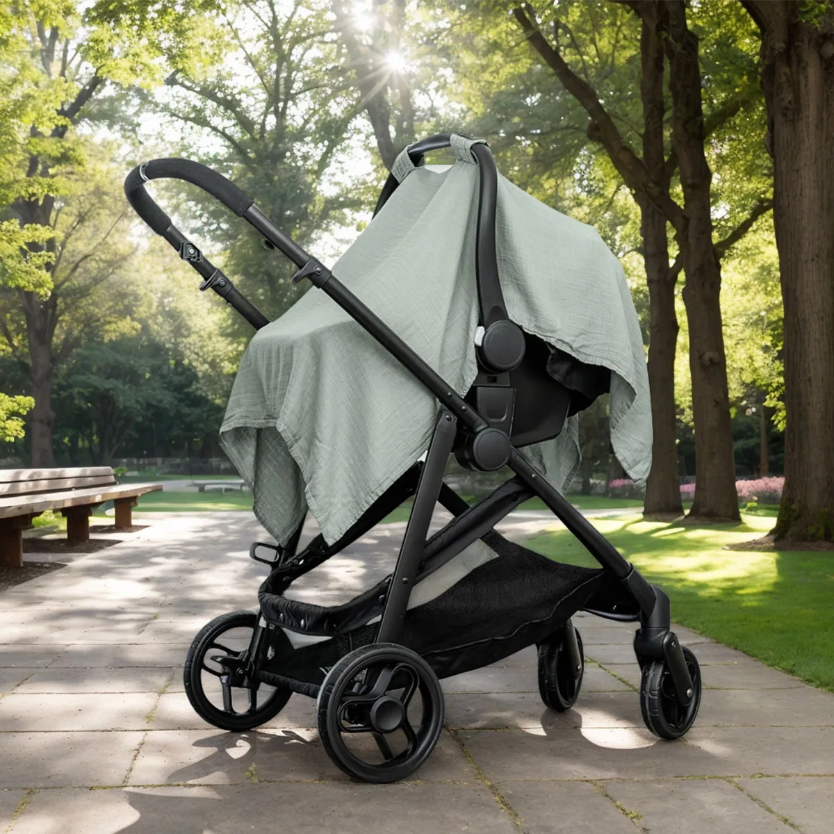 Baby Muslin Cotton Baby Car Seat Safety Seat Cover Sun Shade Infant Stroller Cover Soft Breathable Sunshade Stroller Accessories
Baby Muslin Cotton Baby Car Seat Safety Seat Cover Sun Shade Infant Stroller Cover Soft Breathable Sunshade Stroller Accessories