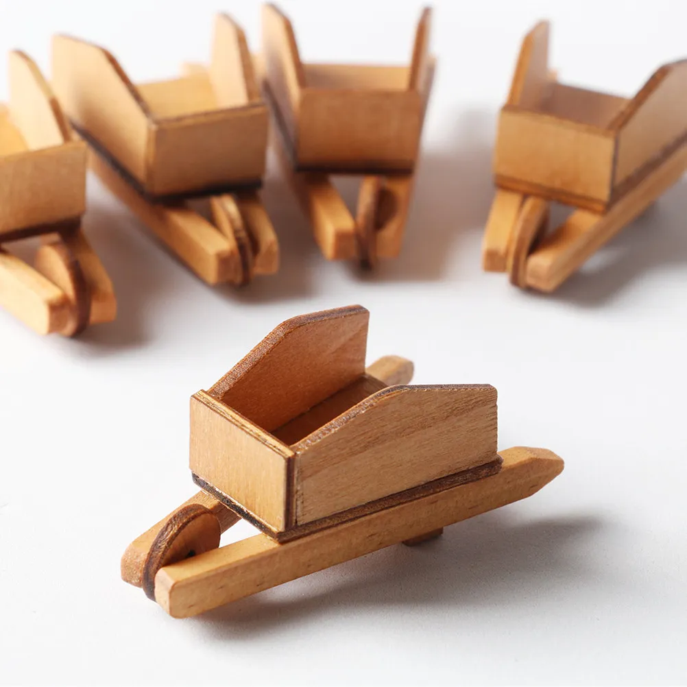 Mini Wooden Cart for Dollhouse Miniature Decorative Accessory High Quality Craftsmanship Realistic Detail for Mini House Room
Mini Wooden Cart for Dollhouse Miniature Decorative Accessory High Quality Craftsmanship Realistic Detail for Mini House Room