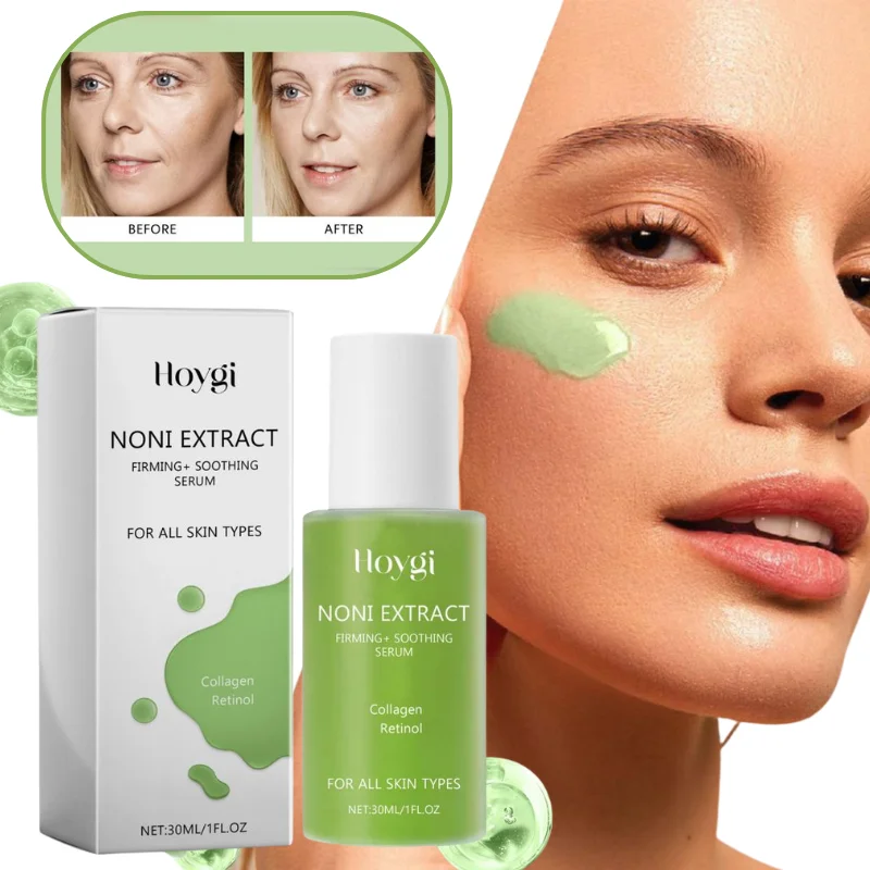  30ml Anti Wrinkle Hydrating Essence Fade Fine Lines Noni Fruit Face Serum Hydrating Moisturizing Collagen Retinol Serum
30ml Anti Wrinkle Hydrating Essence Fade Fine Lines Noni Fruit Face Serum Hydrating Moisturizing Collagen Retinol Serum