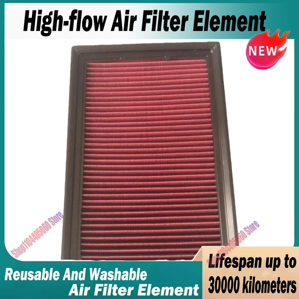 Car High Flow Air Filter For GWM PORE 2020 2021 For Great Wall PAO 2.0AT 2.0MT Wingle 7 1109110XP6EXA GW4C20B Washable Reusable
Car High Flow Air Filter For GWM PORE 2020 2021 For Great Wall PAO 2.0AT 2.0MT Wingle 7 1109110XP6EXA GW4C20B Washable Reusable