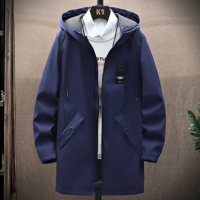 Men Casual Loose Jackets Comfortable High Quality Men Coat Trench Brand Spring and Autumn New Classic Fashion In The Long Coat
Men Casual Loose Jackets Comfortable High Quality Men Coat Trench Brand Spring and Autumn New Classic Fashion In The Long Coat