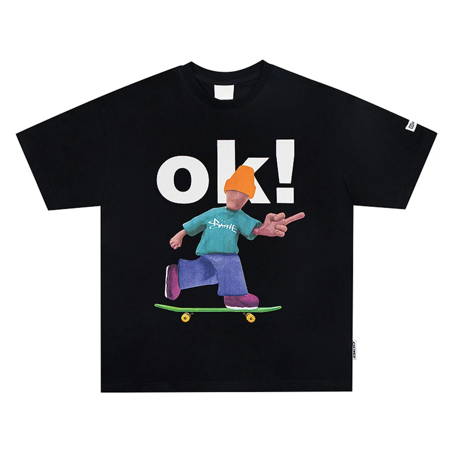 Vintage Cotton Casual T-Shirts Streetwear Hip Hop Fun Cartoon Print Tees Tops Oversized Harajuku Short Sleeve T-Shirt Unisex
Vintage Cotton Casual T-Shirts Streetwear Hip Hop Fun Cartoon Print Tees Tops Oversized Harajuku Short Sleeve T-Shirt Unisex